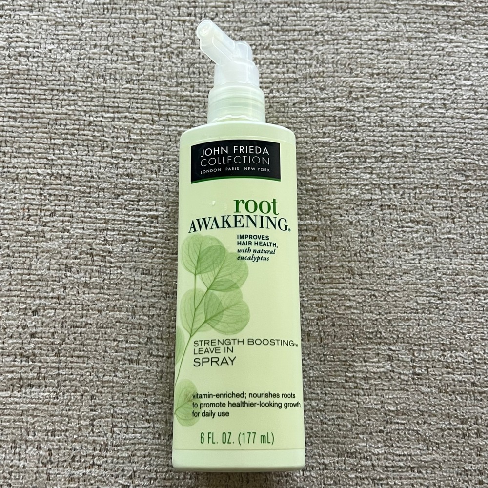 John Frieda Root Awakening Strength Boosting Leave In Spray 6 Fl Oz Eucalyptus